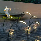 Minimalist Outdoor Arc Floor Lamp